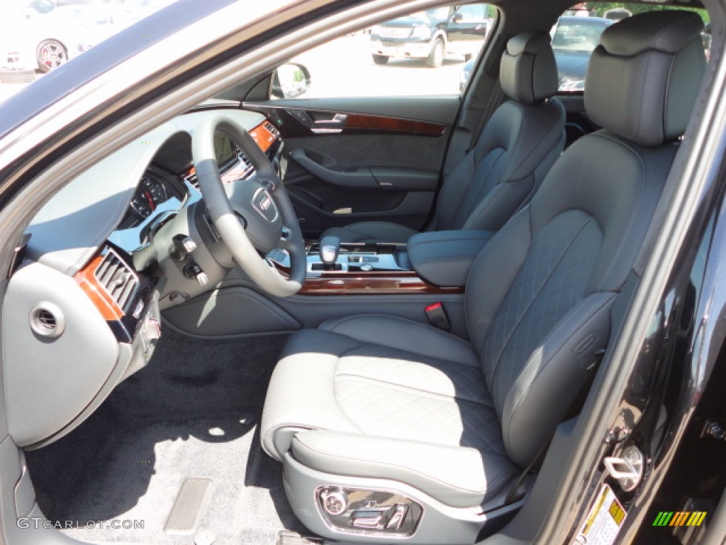 2013 Audi A8 L 3.0T quattro Front Seat Photo #68861817