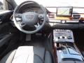 Black 2013 Audi A8 L 3.0T quattro Dashboard