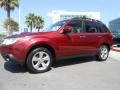 Camellia Red Pearl 2010 Subaru Forester 2.5 XT Premium Exterior