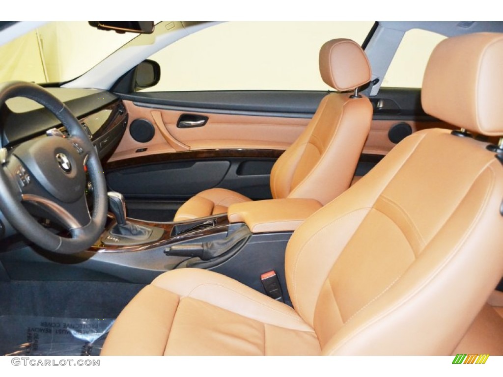 2010 3 Series 328i Coupe - Jet Black / Saddle Brown Dakota Leather photo #11