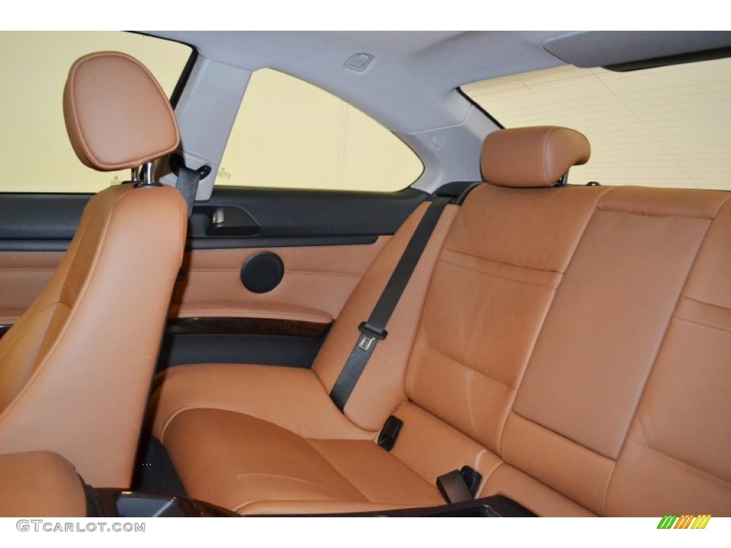 2010 3 Series 328i Coupe - Jet Black / Saddle Brown Dakota Leather photo #16