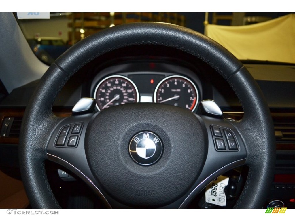 2010 3 Series 328i Coupe - Jet Black / Saddle Brown Dakota Leather photo #19