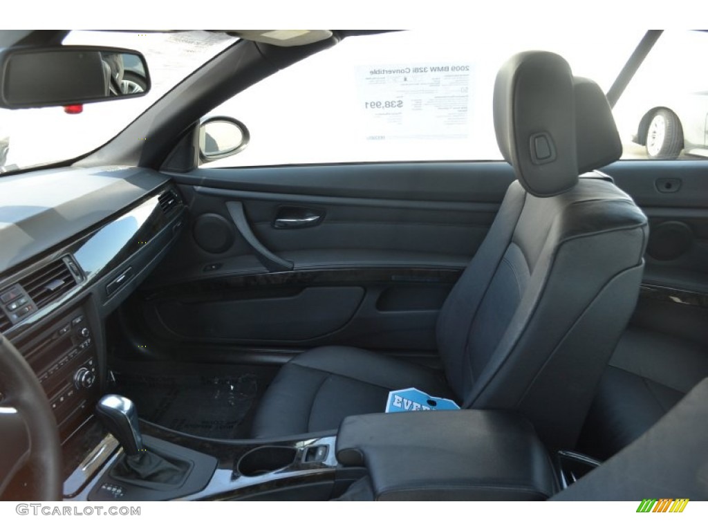 2009 3 Series 328i Convertible - Space Grey Metallic / Black photo #4