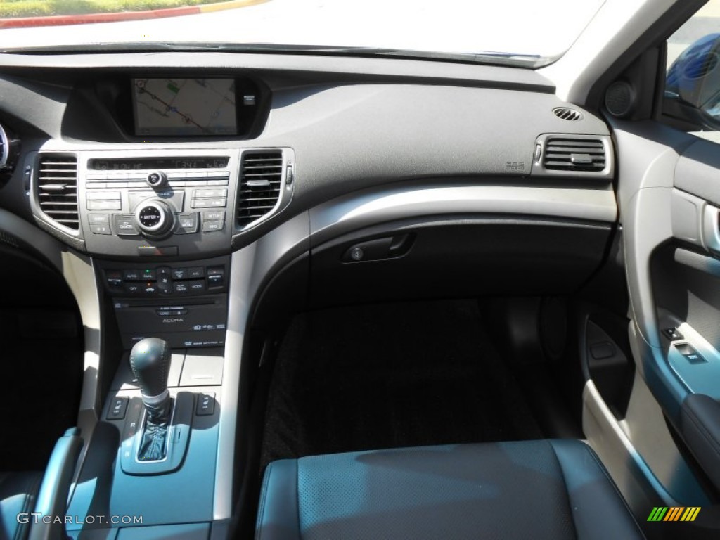 2010 TSX Sedan - Vortex Blue Pearl / Ebony photo #18