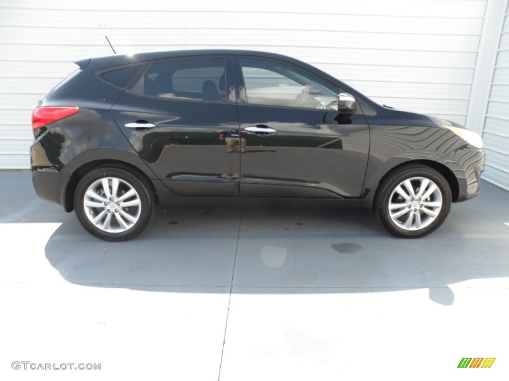 2011 Tucson Limited - Ash Black / Black photo #2