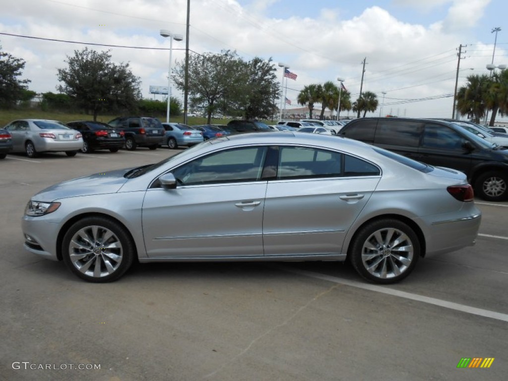 Reflex Silver Metallic 2013 Volkswagen CC VR6 4Motion Executive Exterior Photo #68863053