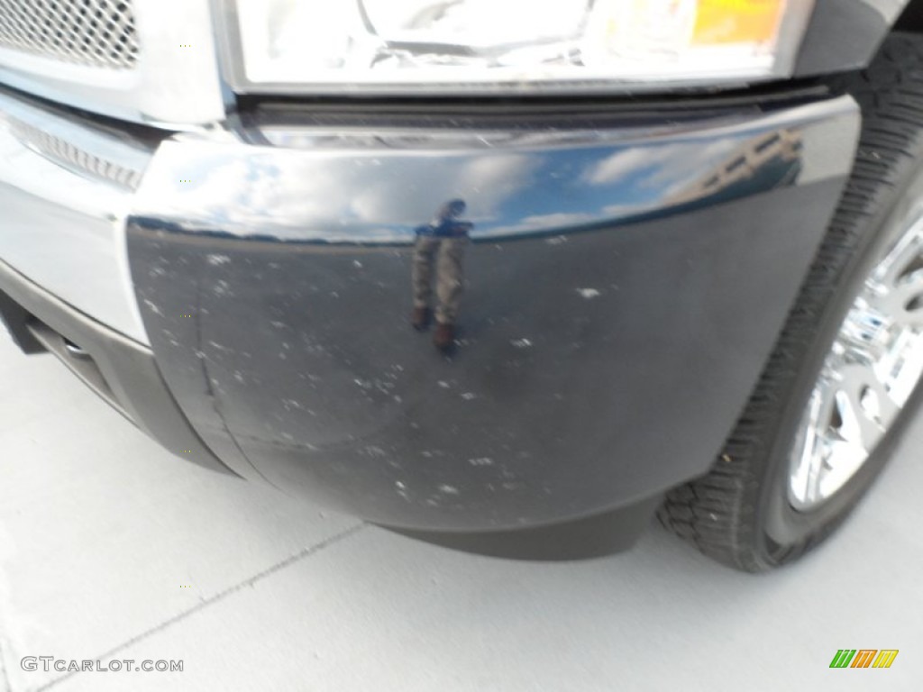 2008 Silverado 1500 LT Extended Cab - Dark Blue Metallic / Ebony photo #9