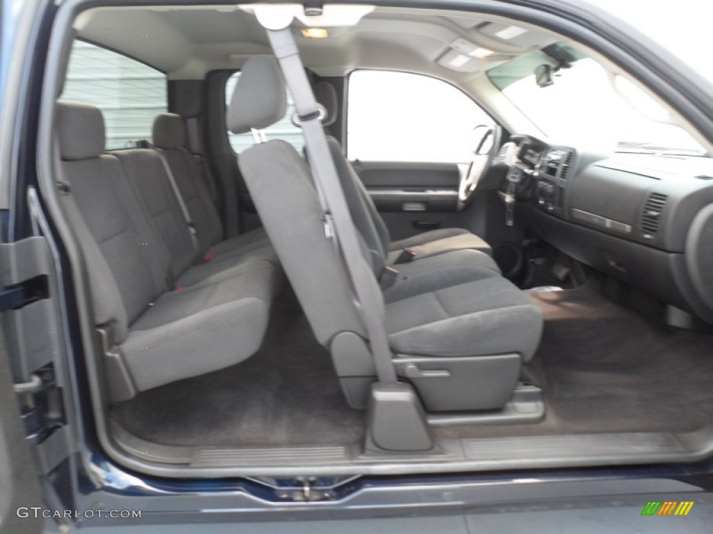 2008 Silverado 1500 LT Extended Cab - Dark Blue Metallic / Ebony photo #19