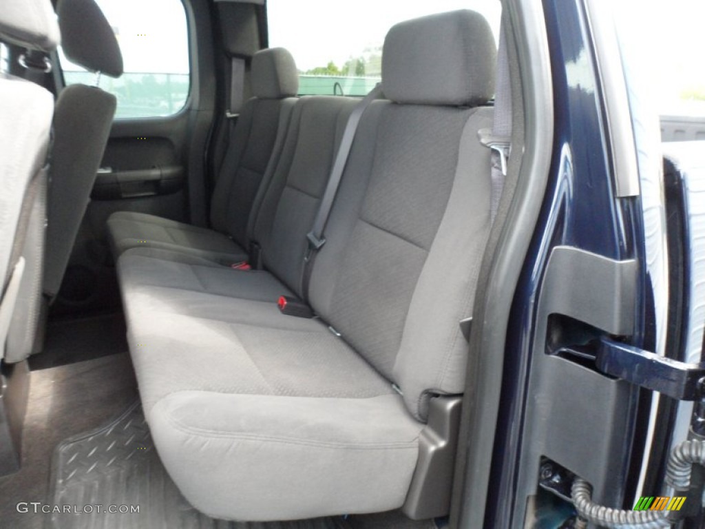 2008 Silverado 1500 LT Extended Cab - Dark Blue Metallic / Ebony photo #27