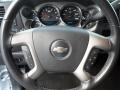 Ebony 2007 Chevrolet Silverado 2500HD LT Extended Cab Steering Wheel