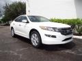 2012 White Diamond Pearl Honda Accord Crosstour EX-L  photo #1