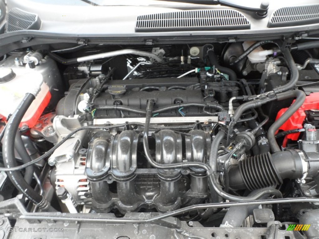 2013 Ford Fiesta SE Hatchback 1.6 Liter DOHC 16-Valve Ti-VCT Duratec 4 Cylinder Engine Photo #68864844