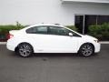 Taffeta White 2012 Honda Civic Si Sedan Exterior