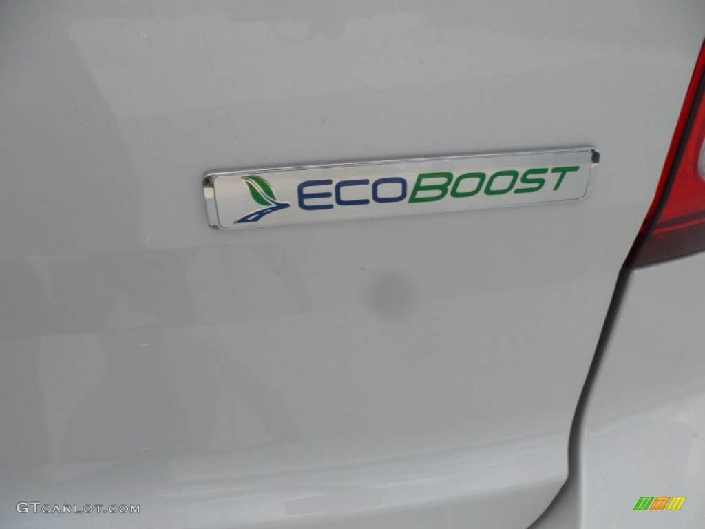 2013 Explorer XLT EcoBoost - White Platinum Tri-Coat / Charcoal Black photo #14