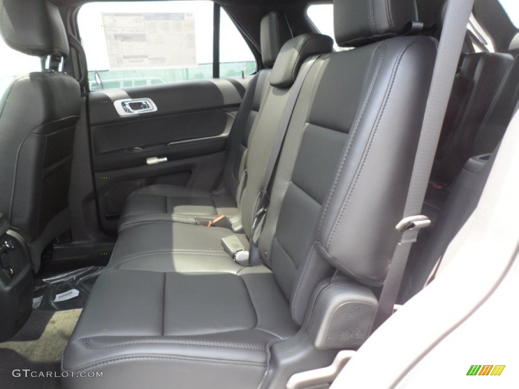 Charcoal Black Interior 2013 Ford Explorer XLT EcoBoost Photo #68865459