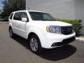 Taffeta White 2012 Honda Pilot EX-L Exterior