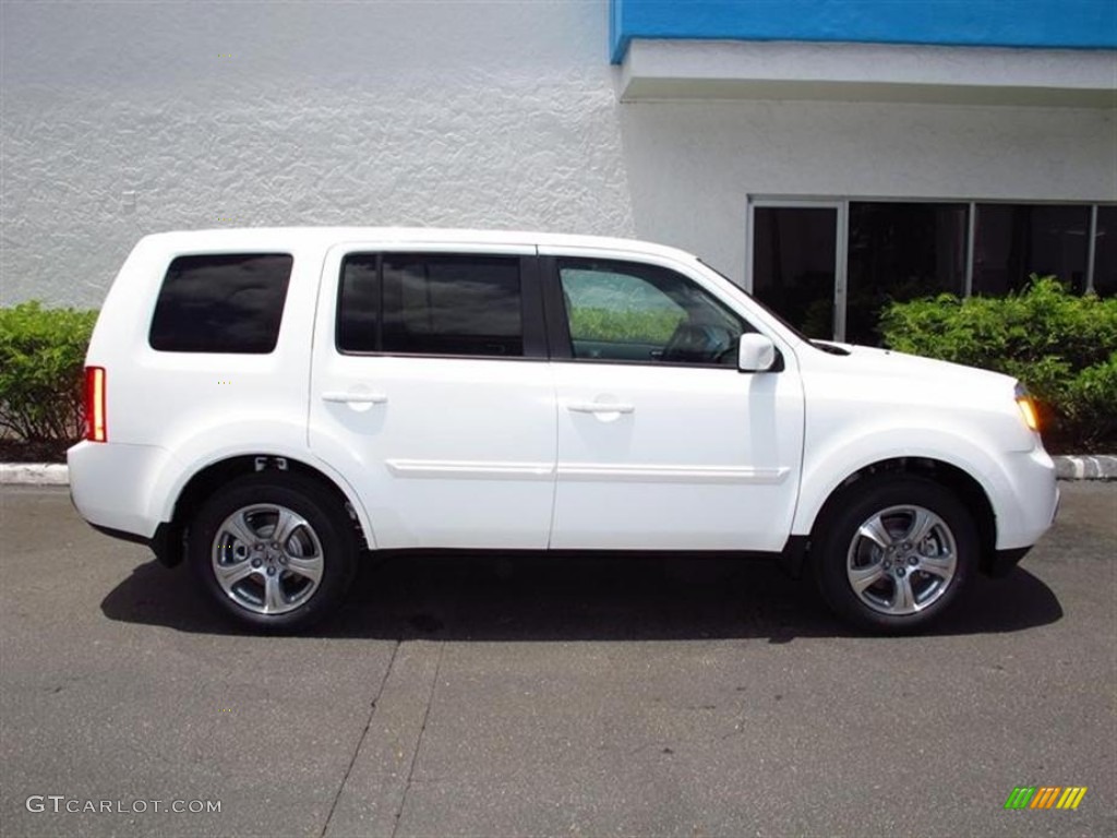 Taffeta White 2012 Honda Pilot EX-L Exterior Photo #68866452