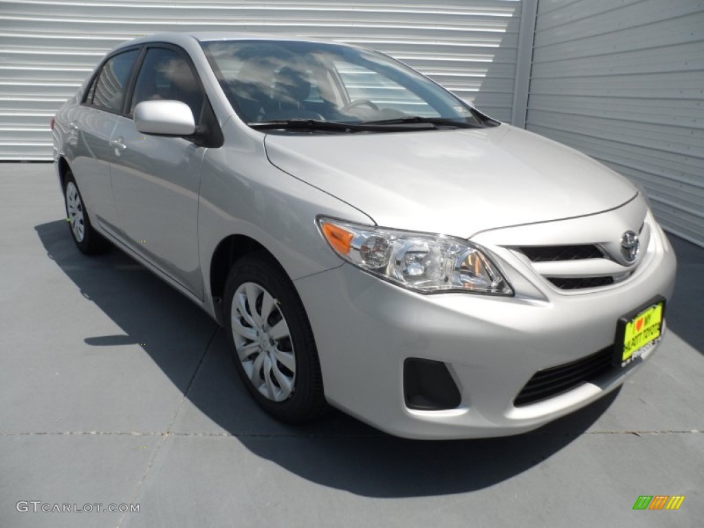 Classic Silver Metallic Toyota Corolla