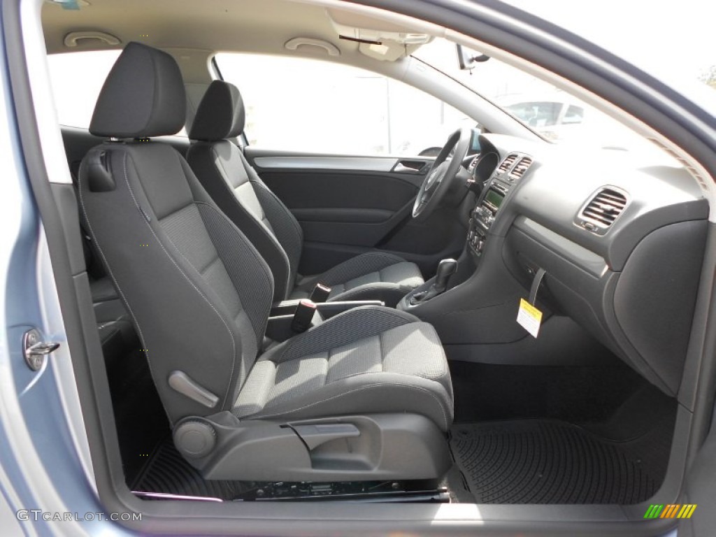 Titan Black Interior 2012 Volkswagen Golf 2 Door Photo #68866791