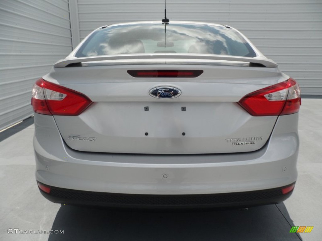 Ingot Silver Metallic 2012 Ford Focus Titanium Sedan Exterior Photo #68866977