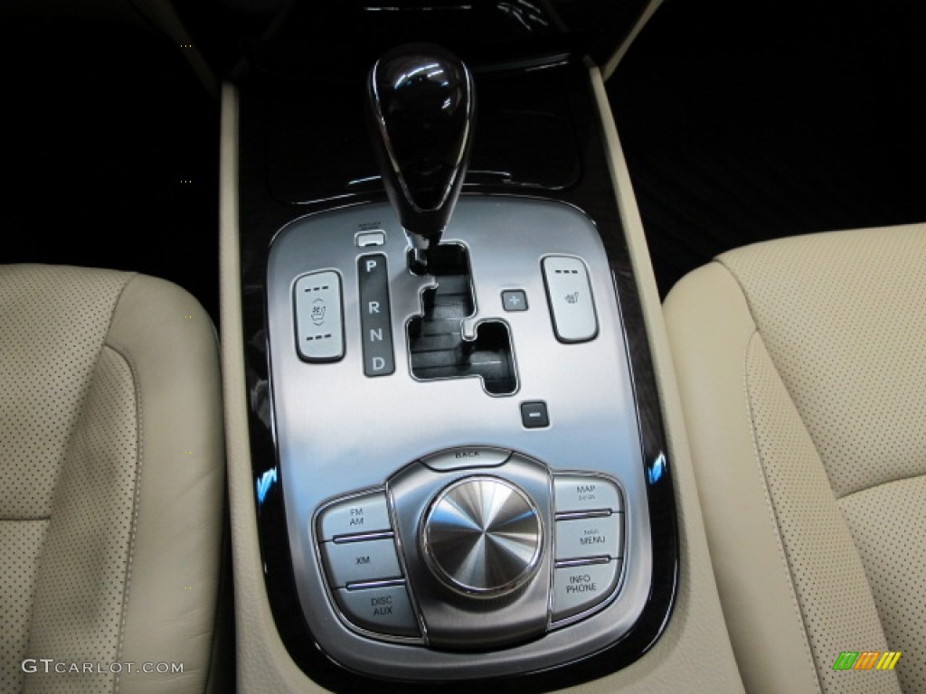 2009 Genesis 4.6 Sedan - Platinum Metallic / Beige photo #34