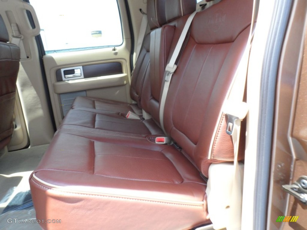 2012 F150 King Ranch SuperCrew 4x4 - Golden Bronze Metallic / King Ranch Chaparral Leather photo #22