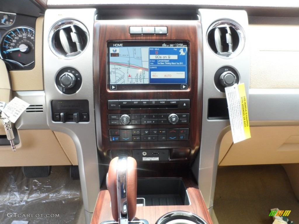 2012 F150 King Ranch SuperCrew 4x4 - Golden Bronze Metallic / King Ranch Chaparral Leather photo #29
