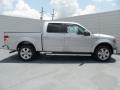 2012 Ingot Silver Metallic Ford F150 Lariat SuperCrew  photo #2