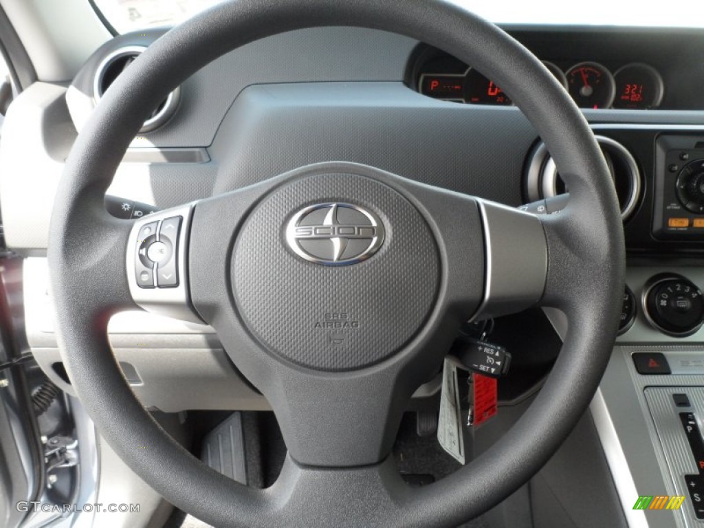 2012 Scion xB Standard xB Model Dark Gray Steering Wheel Photo #68869068