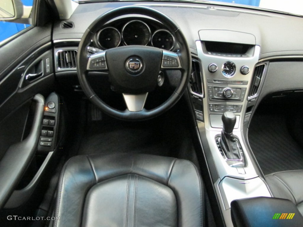 2010 Cadillac CTS 3.6 Sport Wagon Ebony Dashboard Photo #68869526