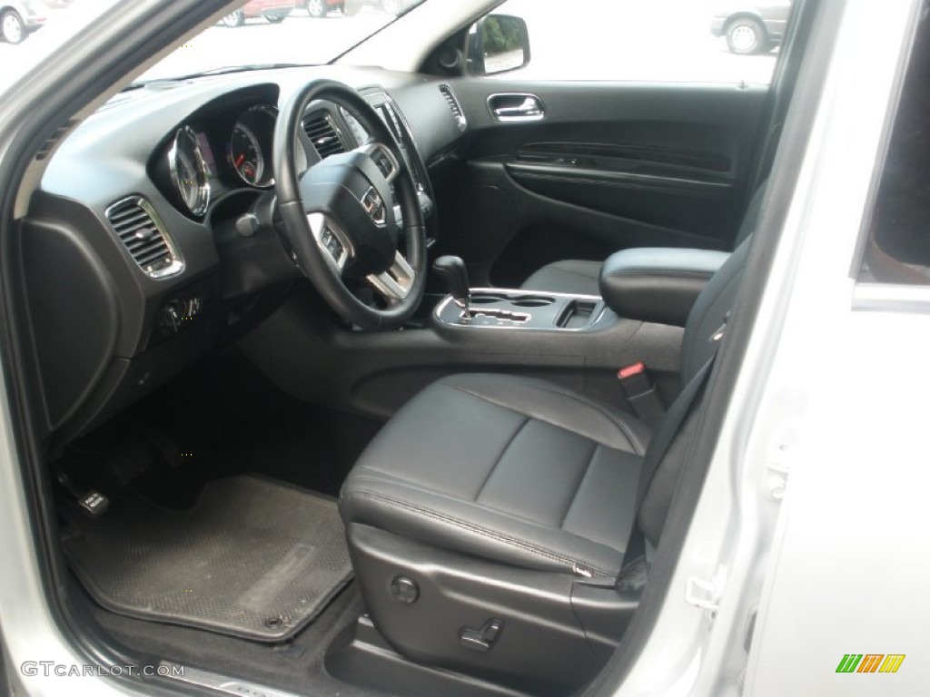 2011 Durango Crew - Bright Silver Metallic / Black photo #4