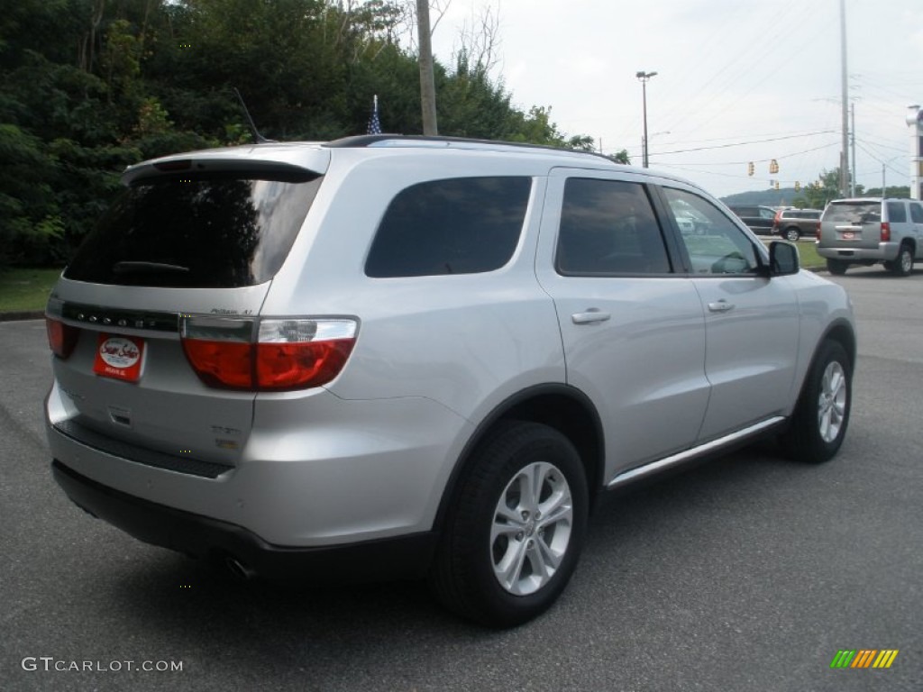 2011 Durango Crew - Bright Silver Metallic / Black photo #7