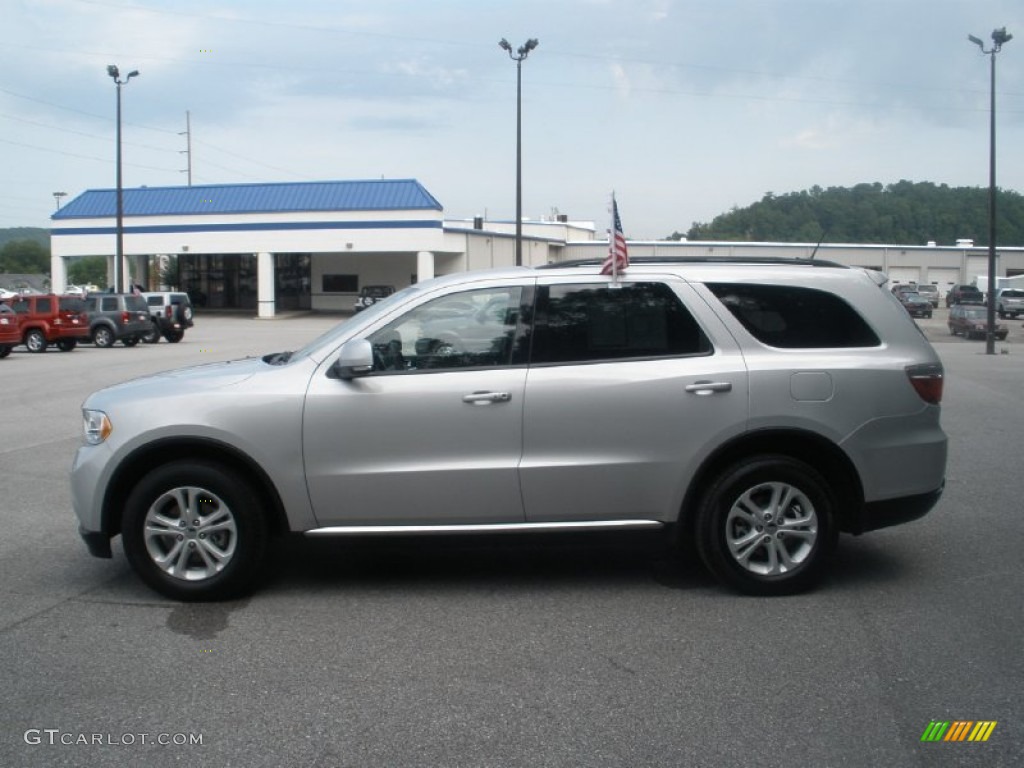 2011 Durango Crew - Bright Silver Metallic / Black photo #10