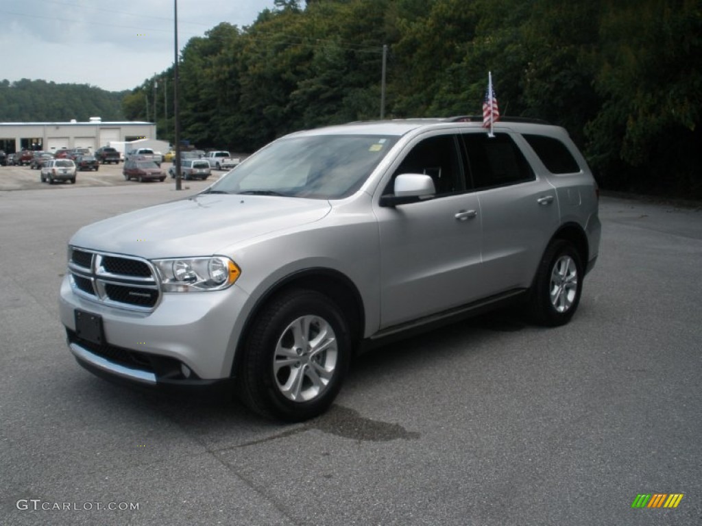 2011 Durango Crew - Bright Silver Metallic / Black photo #11