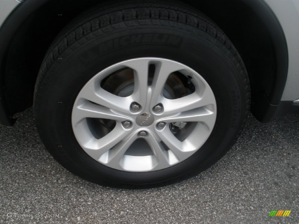 2011 Durango Crew - Bright Silver Metallic / Black photo #13