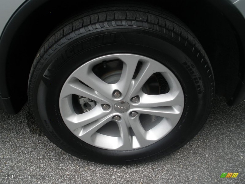 2011 Durango Crew - Bright Silver Metallic / Black photo #14