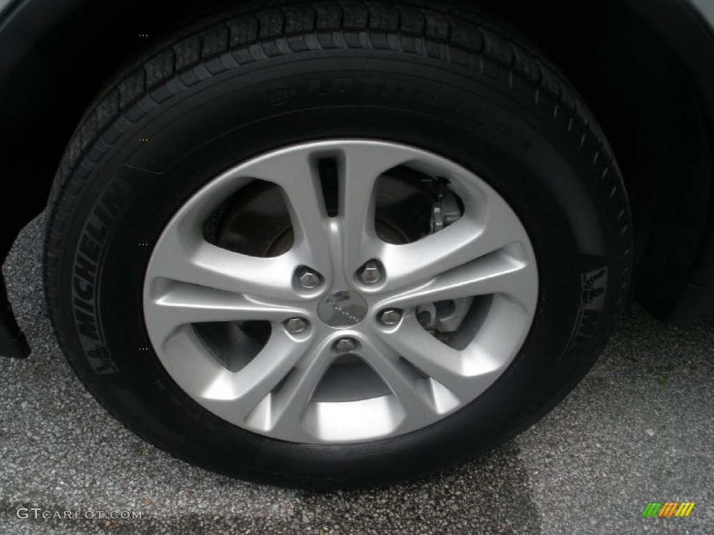 2011 Durango Crew - Bright Silver Metallic / Black photo #15