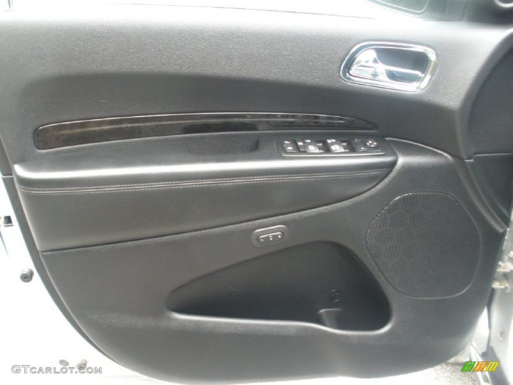 2011 Durango Crew - Bright Silver Metallic / Black photo #16