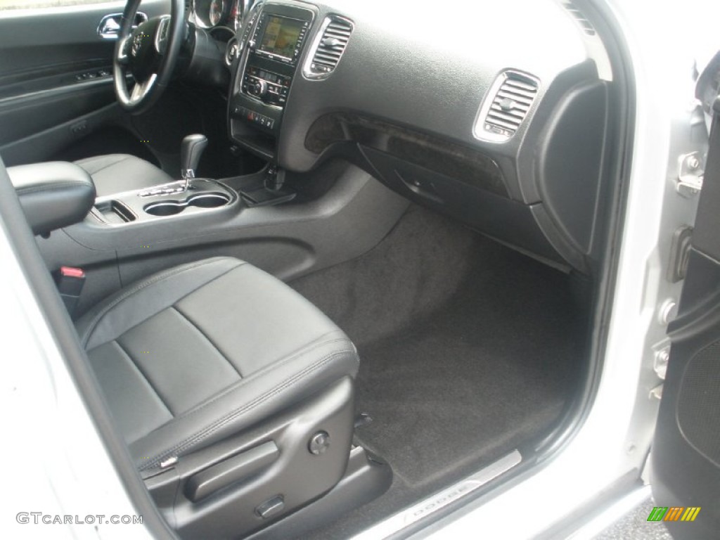 2011 Durango Crew - Bright Silver Metallic / Black photo #19