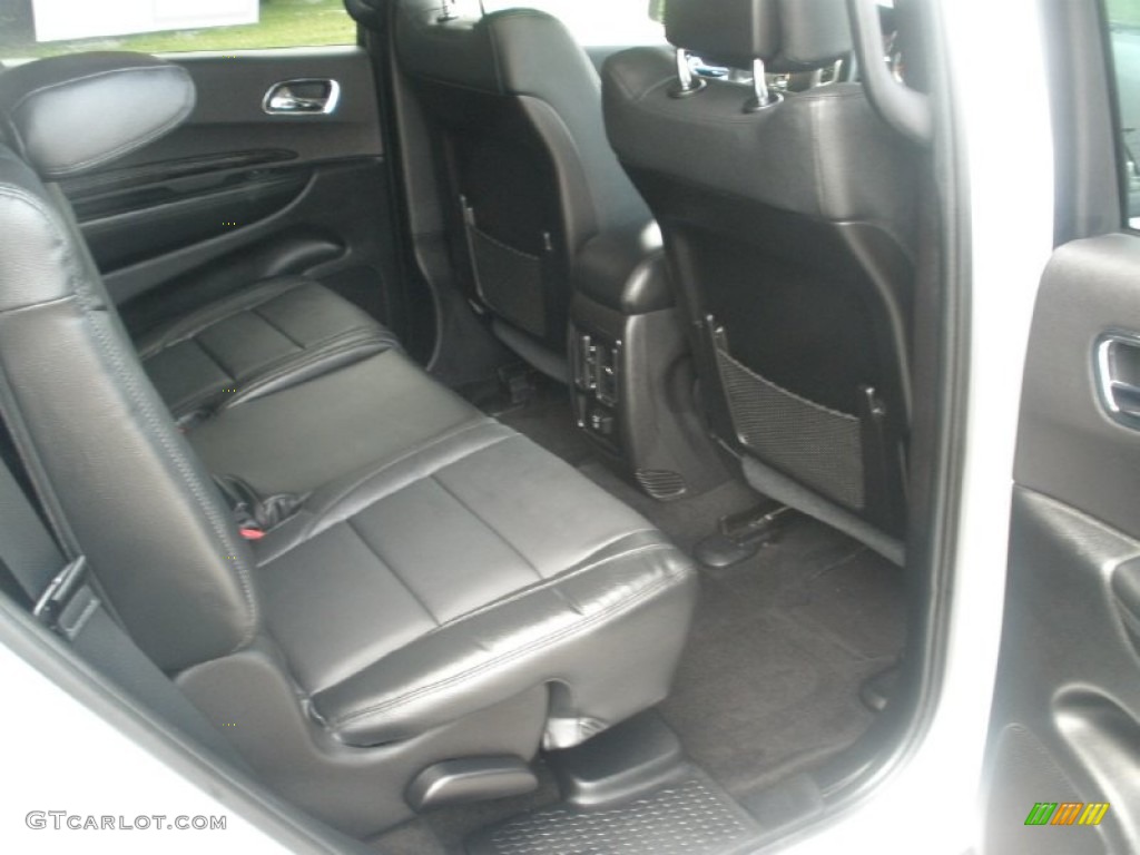 2011 Durango Crew - Bright Silver Metallic / Black photo #21