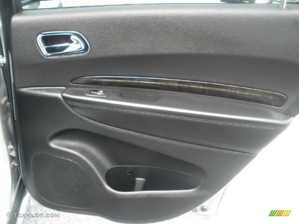 2011 Durango Crew - Bright Silver Metallic / Black photo #22