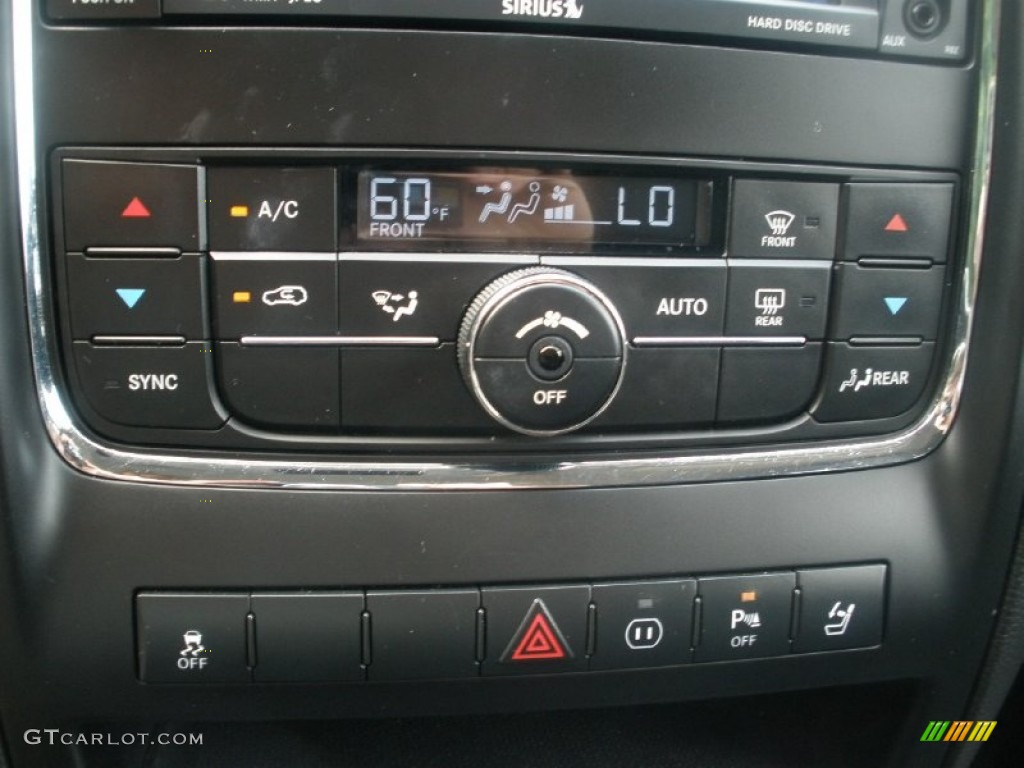 2011 Durango Crew - Bright Silver Metallic / Black photo #26