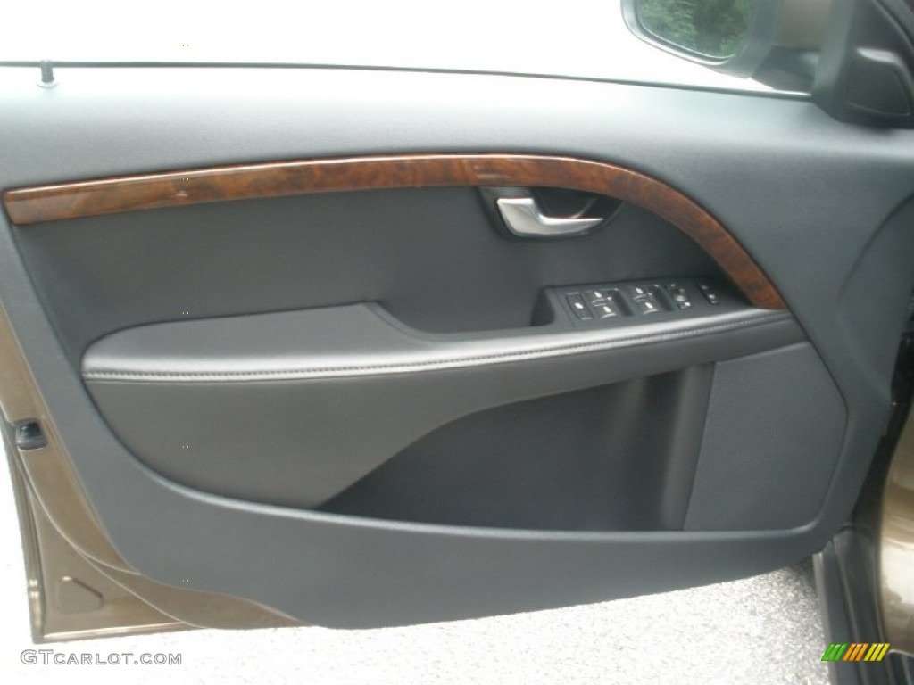 2012 Volvo XC70 3.2 Off Black Door Panel Photo #68871291