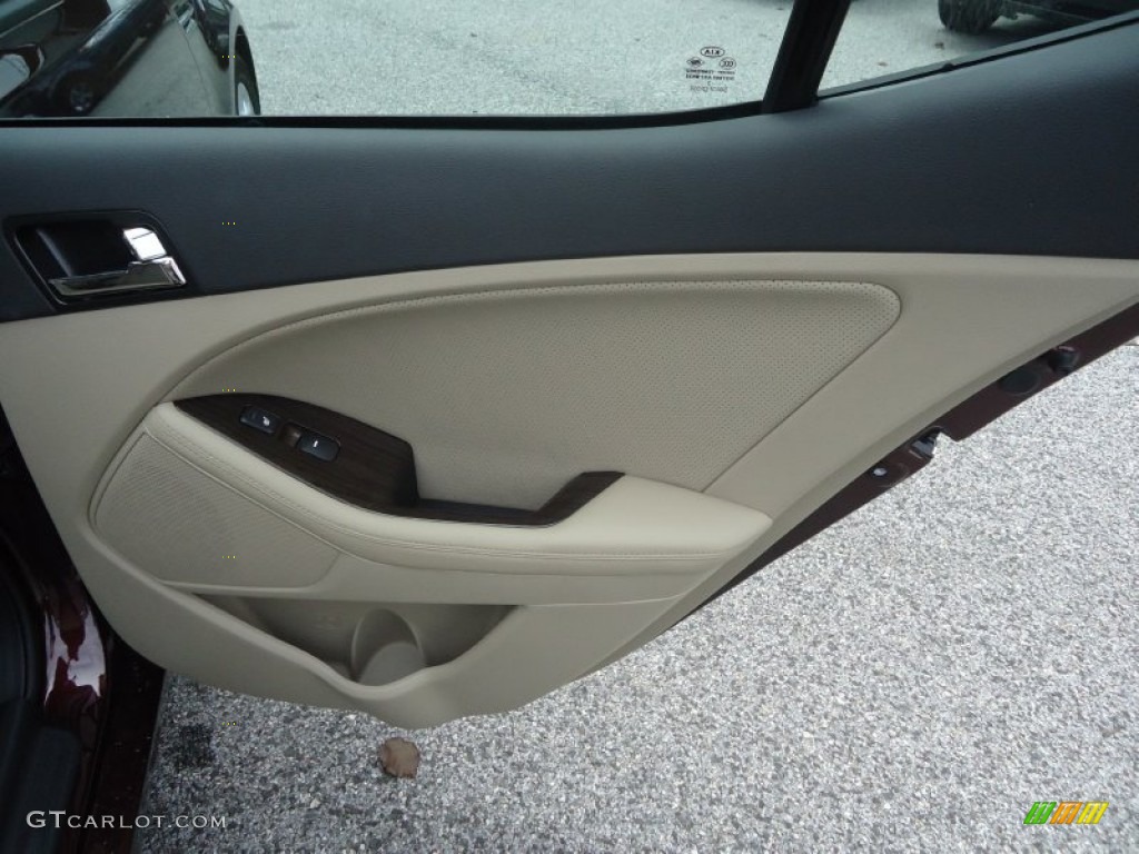 2012 Kia Optima EX Beige Door Panel Photo #68871381