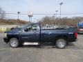 2010 Imperial Blue Metallic Chevrolet Silverado 1500 LS Regular Cab 4x4  photo #7