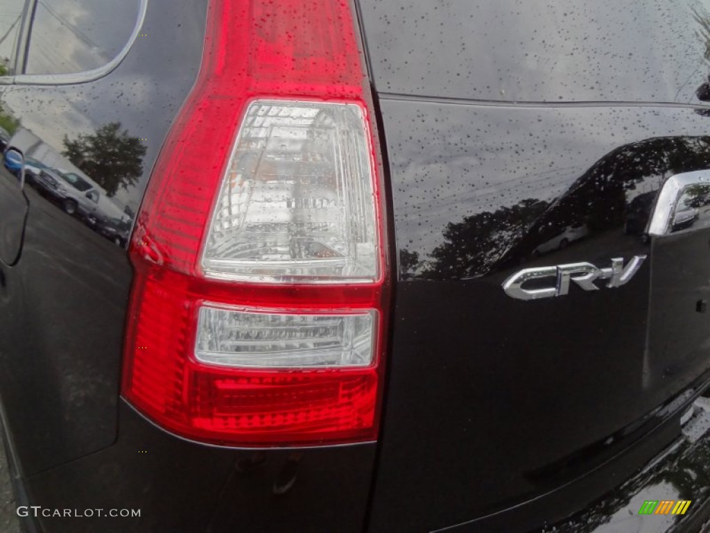 2010 CR-V EX-L AWD - Crystal Black Pearl / Black photo #8
