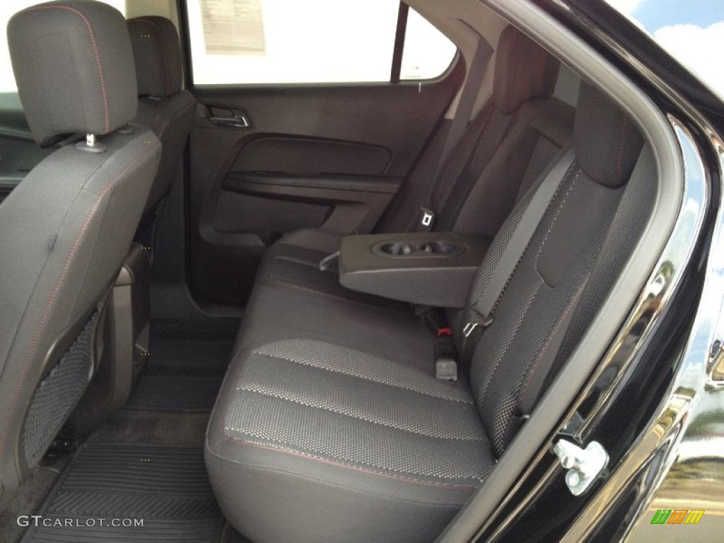 2010 Equinox LT AWD - Black / Jet Black photo #7