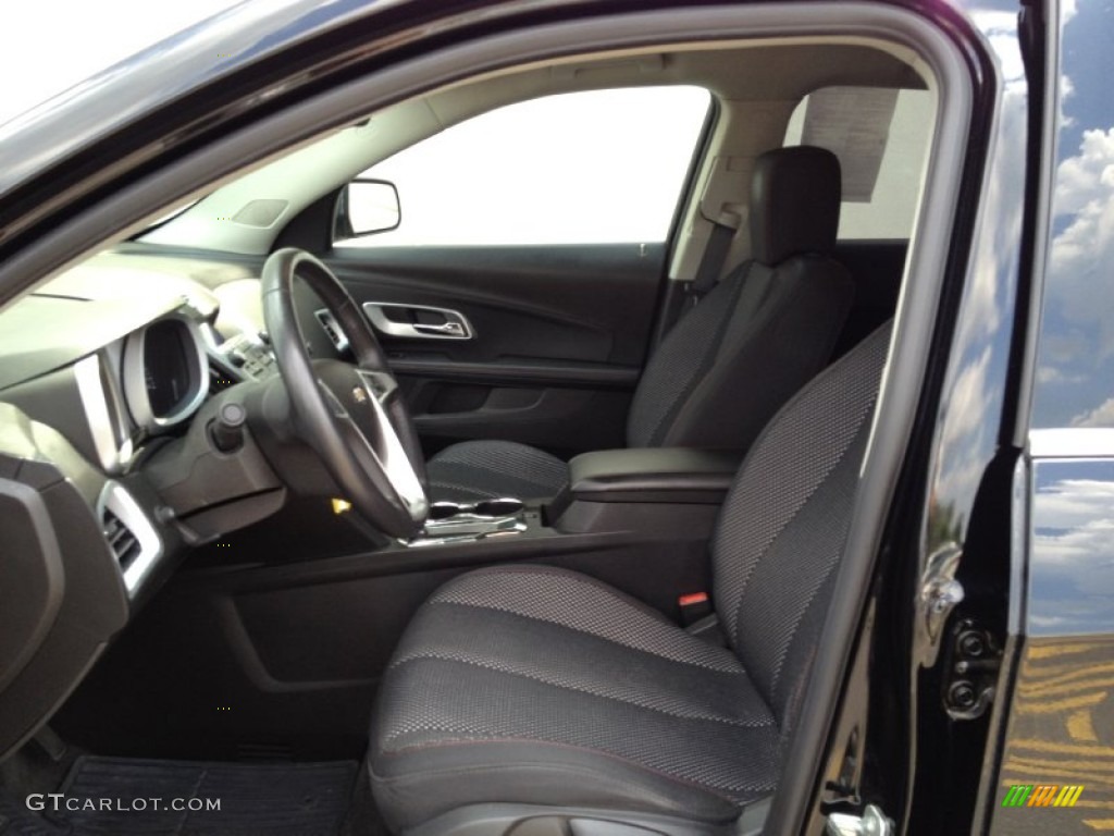 2010 Equinox LT AWD - Black / Jet Black photo #10