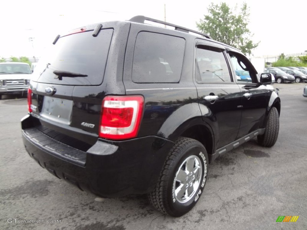 2009 Escape XLT V6 4WD - Black / Charcoal photo #4