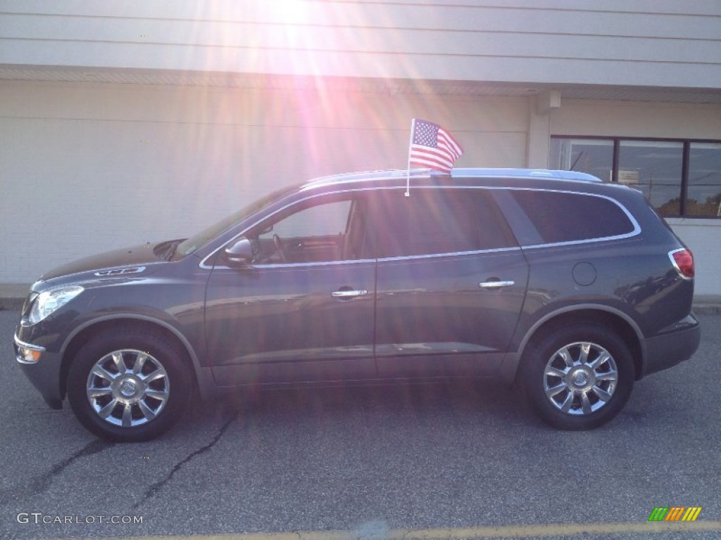 2011 Enclave CXL - Cyber Gray Metallic / Titanium/Dark Titanium photo #4